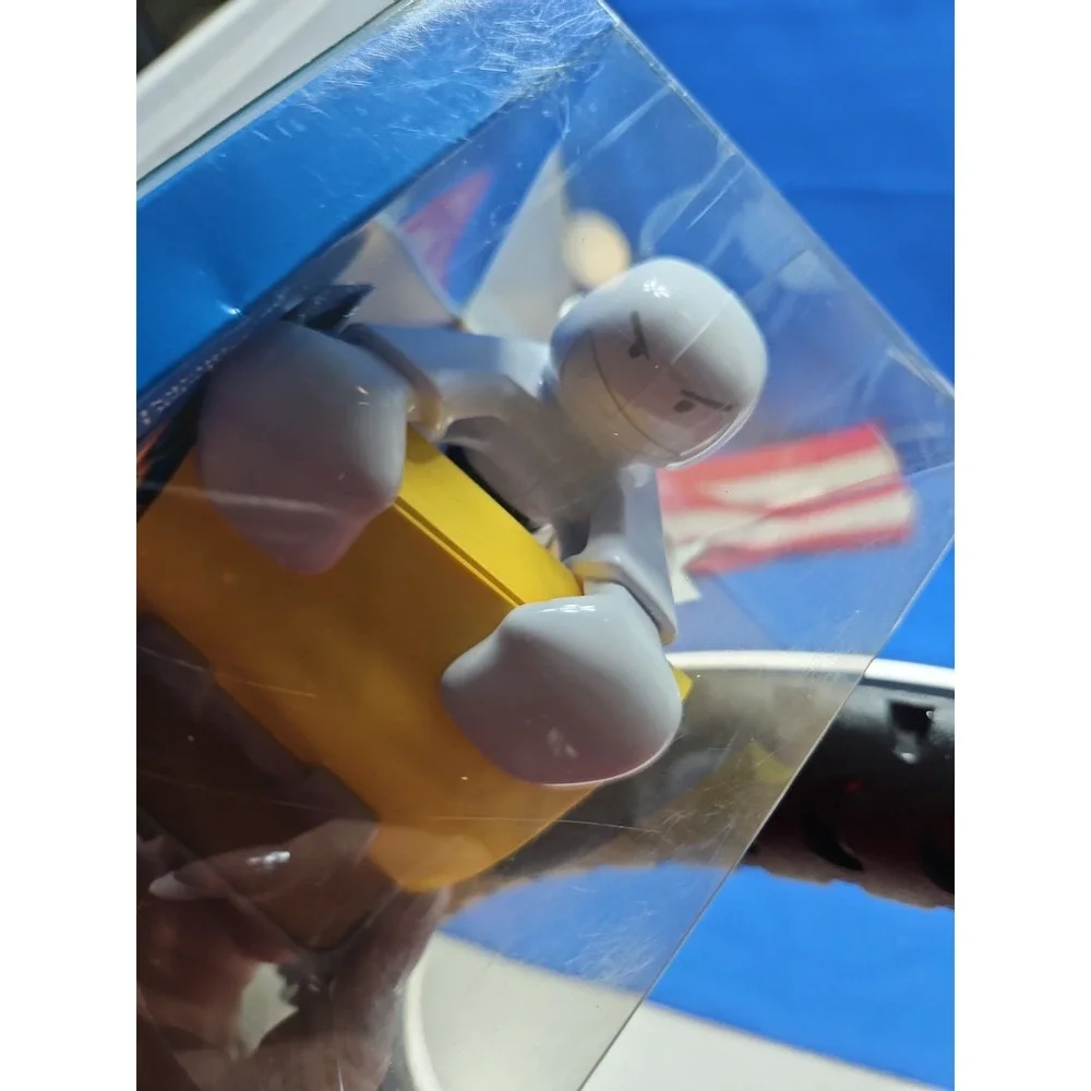 Post It Note Dispenser Karate Martial Arts WHAM! Whimsical Man w/Pen Holder New